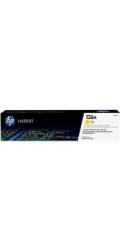 HP 126A Yellow LJ Toner Cart, CE312A (1,000 pages)