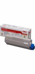 43865721 OKI Toner yellow pre C5850/5950 6000stran
