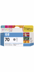 HP 70 - 130 ml - šedá - originální - DesignJet - inkoustová cartridge - pro DesignJet HD Pro MFP, T120, Z2100, Z3100, Z3100ps, Z3200, Z3200ps, Z5200, Z5400
