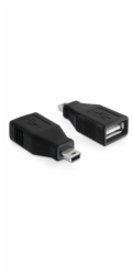Delock Adaptér USB 2.0  Samice > USB mini konektor SAMEC