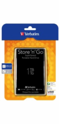 VERBATIM HDD 2.5" 1TB Store  n  Go USB 3.0, Black