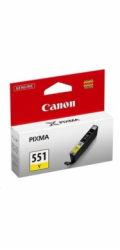 Canon CARTRIDGE CLI-551Y žlutá pro Pixma iP, Pixma iX, Pixma MG a Pixma MX 6850, 725x, 925, 8750 (300 str.)