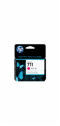 HP 711 Magenta DJ Ink Cart, 29 ml, CZ131A