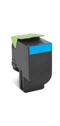 LEXMARK cyan toner 802C pro CX310/410/510 z programu Lexmark Return (1000 stran)