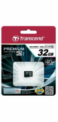Transcend 32GB microSDHC UHS-I (Class 10) paměťová karta (bez adaptéru)