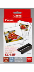 Canon KC18IF nálepka 54x86 18ks do termosublimační tiskárny