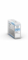 Epson C13T850500 - originální EPSON ink bar ULTRACHROME HD "Kosatka" - Light Cyan - T850500 (80 ml)