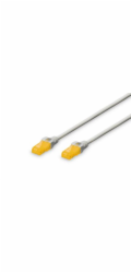 Digitus CAT 6A U-UTP patch cable, Cu, LSZH, AWG 26/7, length 3 m, color grey