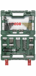 Bosch V-Line Titanium Drill + Bit Set 91 parts