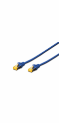 Digitus CAT 6A S-FTP patch cable, Cu, LSZH AWG 26/7, length 2 m, color blue