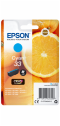 EPSON ink bar Singlepack "Pomeranč" Cyan 33 Claria Premium Ink