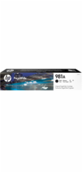 HP 981A - 106 ml - černá - originální - PageWide - inkoustová cartridge - pro PageWide Enterprise Color MFP 586; PageWide Managed Color E55650