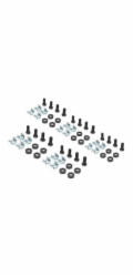 Digitus Kabelführungsbügel für 483mm (19)-Schränke (schwarz, 10 Stück, 2HE, 44 x 100mm)