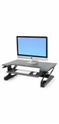 ERGOTRON WorkFit-T, Sit-Stand Desktop Workstation (black), pracovní plocha na stůl k stání i sezení
