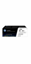 HP 410X originální tonerová kazeta dvojbalení černé CF410XD HP 410X Dvojbalení černých originálních tonerových kazet LaserJet s vysokou výtěžností