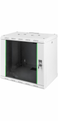 Digitus 9U 509x600x450mm DN-19 09-U Digitus 9U nástěnná skříň, Unique Series 509x600x450 mm, barva šedá (RAL 7035)