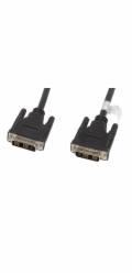 Lanberg DVI-D - DVI-D kabel 1,8m černý (CA-DVIS-10CC-0018-BK)