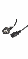 Lanberg CEE 7/7 - IEC 320 C13 napájecí kabel, 3m, černý (CA-C13C-11CC-0030-BK)