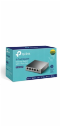 TP-Link switch TL-SG1005P (5xGbE, 4xPoE+, 65W, fanless)