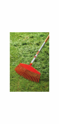 WOLF-Garten Plastový koště Ui-M (červeno-žlutý, 42 cm)