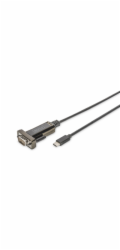 Adaptérový kabel Digitus USB 2.0, zástrčka USB-C > zástrčka RS232