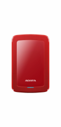 ADATA HV300 2TB, 2,5, USB 3.1, AHV300-2TU31-CRD ADATA HV300 2TB HDD / externí / 2,5" / USB3.1 / červený