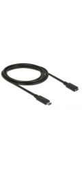 USB kabel Delock Extension USB-C 3.1 2 m černý (85542)