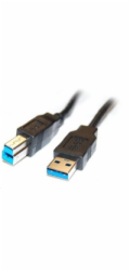 PREMIUMCORD Kabel USB3.0 propojovací A-B, Super-speed 5Gbps, 2m