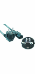 C-TECH Kabel síťový  3m VDE 220/230V napájecí