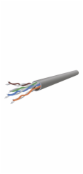 Gembird patch kabel Cat6 UTP, 0.5 m, červený