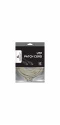 Gembird patch kábel Cat6 UTP, 10 m, šedý