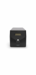 DIGITUS Professional Line-Interactive UPS, 1500VA / 900W 12V / 9Ah X2 baterie, 4x CEE 7/7, AVR, USB, RS232 RJ-11/45, LCD displej