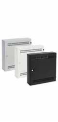 Solarix rozvaděč SOHO LC-18 s lištami 2U, 4U a 11U, 550x550x150mm, šedá RAL 7035