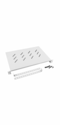 LANBERG 19" FIXED SHELF 1U/483X300MM MAX LOAD CAPACITY UP TO 25KG GREY  