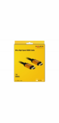 Delock Ultra vysokorychlostní HDMI kabel, 48 Gbps, 8K 60 Hz, 1 m
