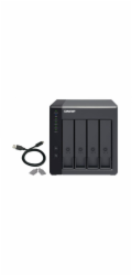 QNAP TR-004 rámeček na disk HDD/SSD rámeček Černá 2.5/3.5"
