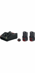 Bosch 2x 3.0Ah, GAL 12V-40 aku