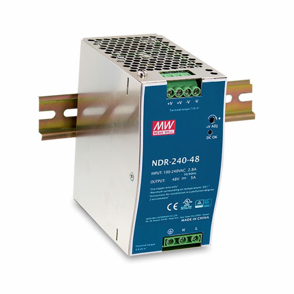D-Link DIS-N240-48 průmyslový zdroj 48V, 240W