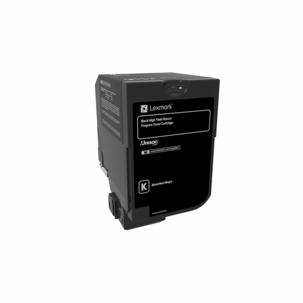 LEXMARK toner CS720, CS725 Black High Yield Return Progra...