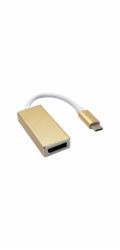 Akyga konventor USB type C/DisplayPort-F/ABS/15cm