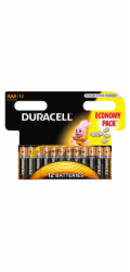 Duracell Basic alkalická baterie 12 ks (AAA)