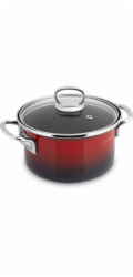 Lamart LT1180 Smaltovaný kastrol EMAIL, 1,8 l