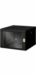 Digitus Nástěnná skříň Professional Unique Series - 600x600 mm (ŠxH) (černá, 7 rackových jednotek)
