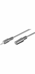 goobay audio kabel prodlužovací 3,5mm jack > 3,5mm zásuvka, prodlužovací kabel