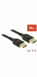 Delock - Kabel DisplayPort - DisplayPort (M) do DisplayPort (M) - DisplayPort 1.4 - 5 m - podpora 8K - černá