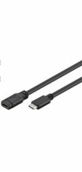 PREMIUMCORD USB- C prodlužovací kabel (USB 3.1 generation 1), C/M - C/F, 1m