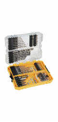 Dewalt Sada vrtáků a bitů DT70761, EXTREME + Vysoce výkonná HSS-G, sada vrtáků a bitů (72dílná, v pouzdře TOUGHCASE)