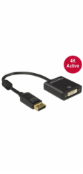 ADAPTER DISPLAYPORT(M) 1.2->DVI(24+5)(F) 4K Active