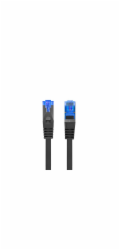 Lanberg PATCHCORD CAT.6A S / FTP LSZH CCA 1M BLACK FLUKE PASSED LANBERG