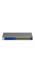 Netgear GS524PP, přepínač